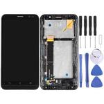 OEM LCD Screen for ASUS Zenfone Ir TV ZB551KL TD-LTE X013D X013DB Digitizer Full Assembly with Frame（Black)