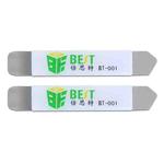 2 PCS BEST BST-001 Stainless Steel Blade Soft Thin Pry Spudger