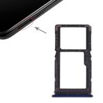 SIM Card Tray + SIM Card Tray / Micro SD Card Tray for Xiaomi Redmi Note 7 / Redmi Note 7 Pro(Blue)