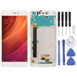 TFT LCD Screen for Xiaomi Redmi Note 5A Digitizer Full Assembly with Frame(White)