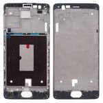 For OnePlus 3 Front Housing LCD Frame Bezel Plate (Black)