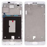 For OnePlus 3 Front Housing LCD Frame Bezel Plate (White)