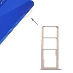 SIM Card Tray + SIM Card Tray + Micro SD Card for Huawei Honor Play 8A (Gold)