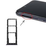 For Realme 2 SIM Card Tray + SIM Card Tray + Micro SD Card Tray (Black)