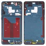 Front Housing LCD Frame Bezel Plate with Side Keys for Huawei Mate 20(Blue)