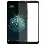 Front Screen Outer Glass Lens for Xiaomi Mi 6X(Black)