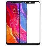 Front Screen Outer Glass Lens for Xiaomi Mi 8(Black)