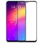 For Meizu Note 9 Front Screen Outer Glass Lens (Black)