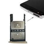 2 SIM Card Tray + Micro SD Card Tray for Motorola Moto Z Play(Gold)