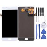 For OnePlus 3 (A3000 Version) with Digitizer Full Assembly OEM LCD Screen (White)