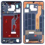 Middle Frame Bezel Plate with Side Keys for Huawei Mate 20 X(Blue)