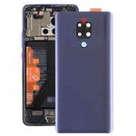 Battery Back Cover with Camera Lens for Huawei Mate 20 X(Purple)