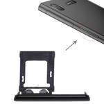 SIM / Micro SD Card Tray, Double Tray for Sony Xperia XZ1(Black)