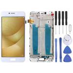 OEM LCD Screen for Asus Zenfone 4 Max ZC520KL X00HD Digitizer Full Assembly with Frame（White)
