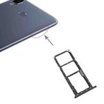 SIM Card Tray + SIM Card Tray + Micro SD Card Tray for Asus Zenfone Max M2 ZB633KL(Black)