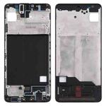 For Samsung Galaxy A51  Front Housing LCD Frame Bezel Plate (Black)