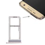For Galaxy S7 Edge 2 SIM Card Tray / Micro SD Card Tray (Gold)