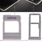 For Galaxy A520 / A720 2 SIM Card Tray + Micro SD Card Tray (Pink)