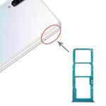 For Samsung Galaxy A30s SIM Card Tray + SIM Card Tray + Micro SD Card Tray (Green)