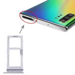 For Samsung Galaxy Note10+ SIM Card Tray + SIM Card Tray / Micro SD Card Tray (Grey)