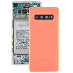 For Galaxy S10 Battery Back Cover with Camera Lens (Pink)