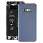 For Galaxy S10e Battery Back Cover with Camera Lens (Black)