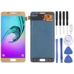 TFT LCD Screen for Galaxy A5 (2016) / A510 with Digitizer Full Assembly (Gold)