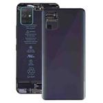 For Galaxy A51 Original Battery Back Cover (Black)