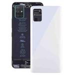 For Galaxy A51 Original Battery Back Cover (White)