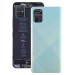 For Galaxy A71 Original Battery Back Cover (Blue)