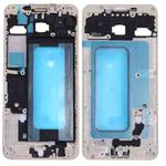 For Galaxy C5 / C5000 Front Housing LCD Frame Bezel Plate (Gold)