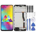 TFT LCD Screen for Samsung Galaxy M20 Digitizer Full Assembly with Frame (Black)