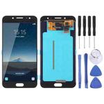 OLED LCD Screen for Galaxy C8, C710F/DS, C7100 with Digitizer Full Assembly (Black)