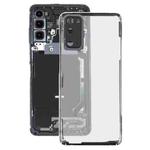 For Samsung Galaxy S20 SM-G980 SM-G980F SM-G980F/DS Glass Transparent Battery Back Cover (Transparent)