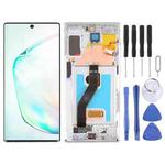 Original LCD Screen for Samsung Galaxy Note10+ 4G/Note10+ 5G SM-N976/N975 Digitizer Full Assembly With Frame (Silver)