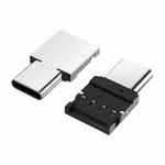Mini Aluminum Alloy USB-C / Type-C Male to USB Female OTG Adapter Connector