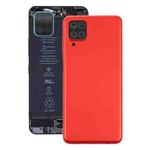 For Samsung Galaxy A12 Battery Back Cover (Red)
