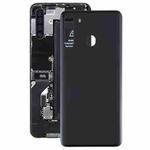 For Samsung Galaxy A21 SM-A215 Battery Back Cover (Black)
