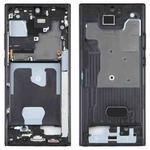 For Samsung Galaxy Note20 Ultra SM-N985F Middle Frame Bezel Plate With Parts (Black)