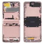 For Samsung Galaxy Z Flip 5G SM-F707  Middle Frame Bezel Plate (Pink)