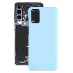 For Samsung Galaxy S20+ Battery Back Cover with Camera Lens Cover (Blue)