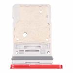 For Samsung Galaxy S20 FE 5G SM-G781B SIM Card Tray + Micro SD Card Tray (Red)