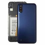 For Samsung Galaxy A01 SM-015F Battery Back Cover With Camera Lens (Blue)