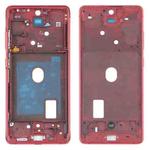 For Samsung Galaxy S20 FE Middle Frame Bezel Plate With Accessories (Red)