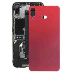 For Galaxy A6s Battery Back Cover (Red)