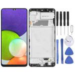 incell LCD Screen for Samsung Galaxy A22 4G Digitizer Full Assembly with Frame (Black)