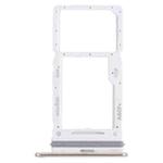 For Samsung Galaxy A73 5G SM-A736B Original SIM Card Tray + SIM Card Tray / Micro SD Card Tray (White)