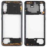 For Galaxy A70S  Rear Housing Frame with Side Keys (Black)