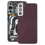 For Samsung Galaxy S22+ 5G SM-S906B Battery Back Cover with Camera Lens Cover (Purple)