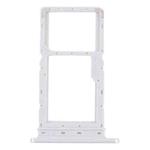 For Samsung Galaxy Tab A8 10.5 2021 SM-X200/X205 SIM Card Tray + SIM Card Tray / Micro SD Card Tray (White)